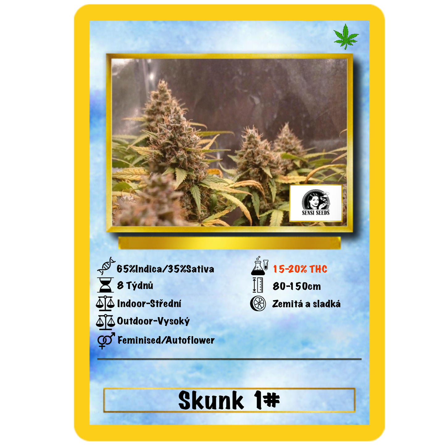 Skunk 1# Auto. Sensi Seeds